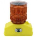 Yodock 2001 Range Orange Warning Light - Solar