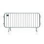 7.5ft - Fixed Leg Foot Economy Metal Crowd Barrier