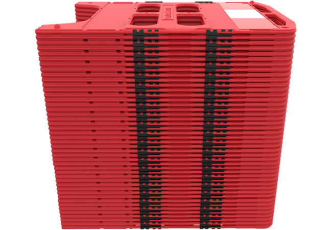 Full Stack of Utility Barriers