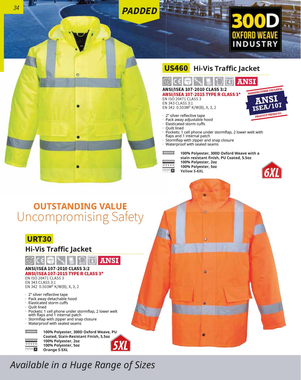 URT30 High Vis Jacket