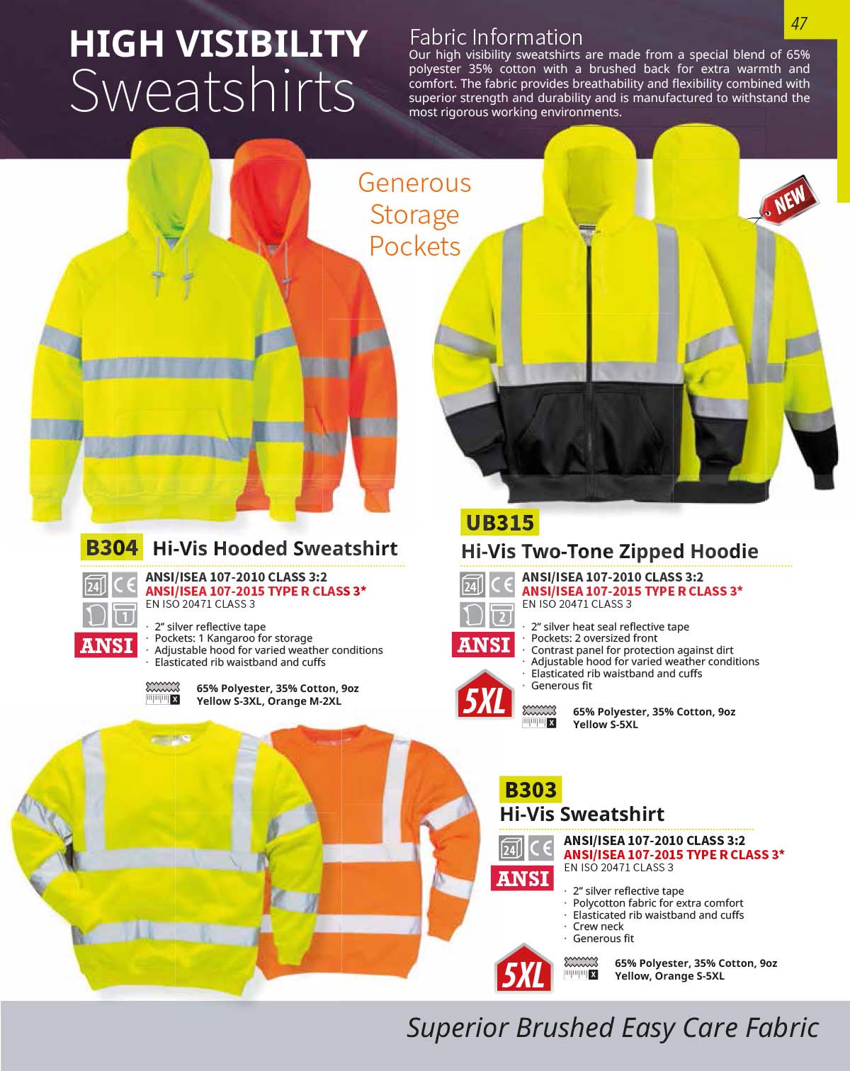 B304 High Viz Sweater