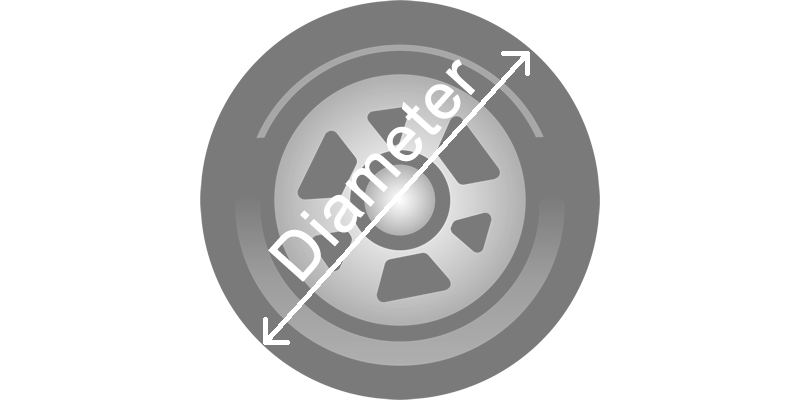 Tyre Diameter for Wheel Chocks