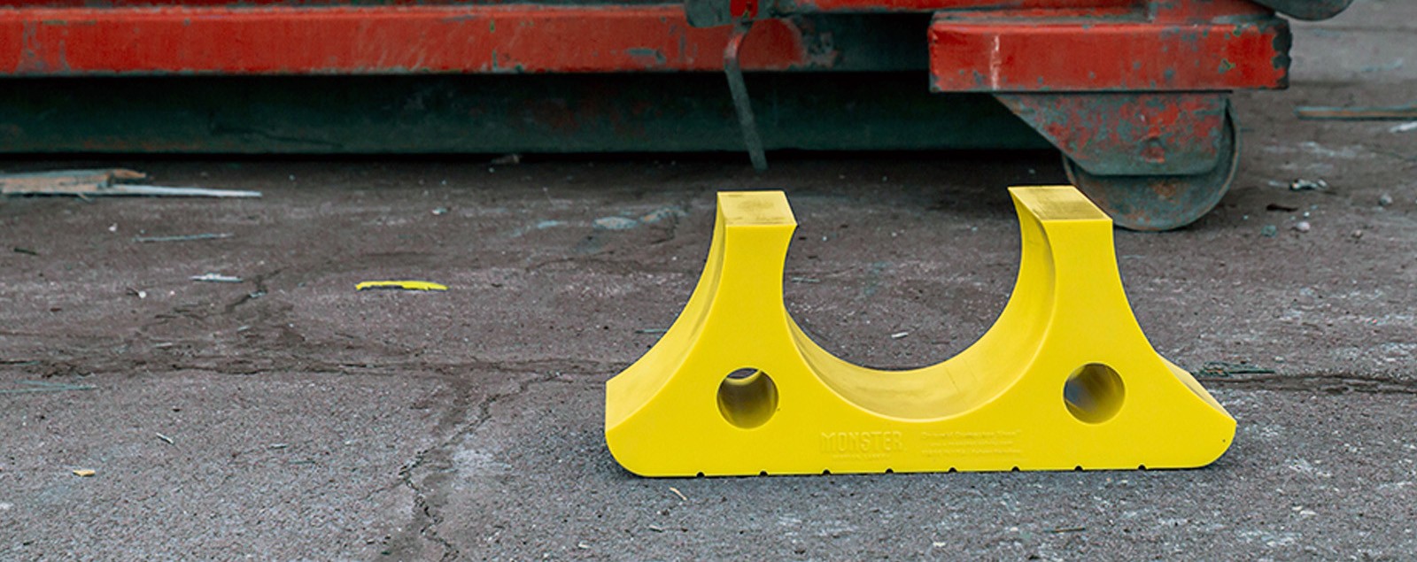 Ground Protector for Dumpsters