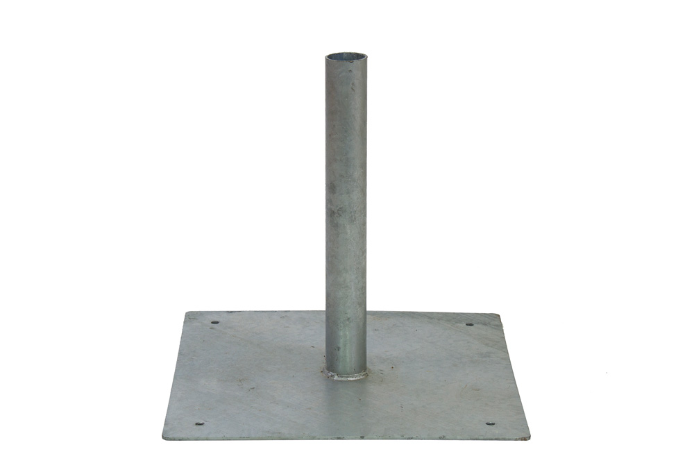 Bunting and Steel Base
