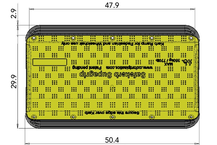 safekerb supagrip wheelchair ramp