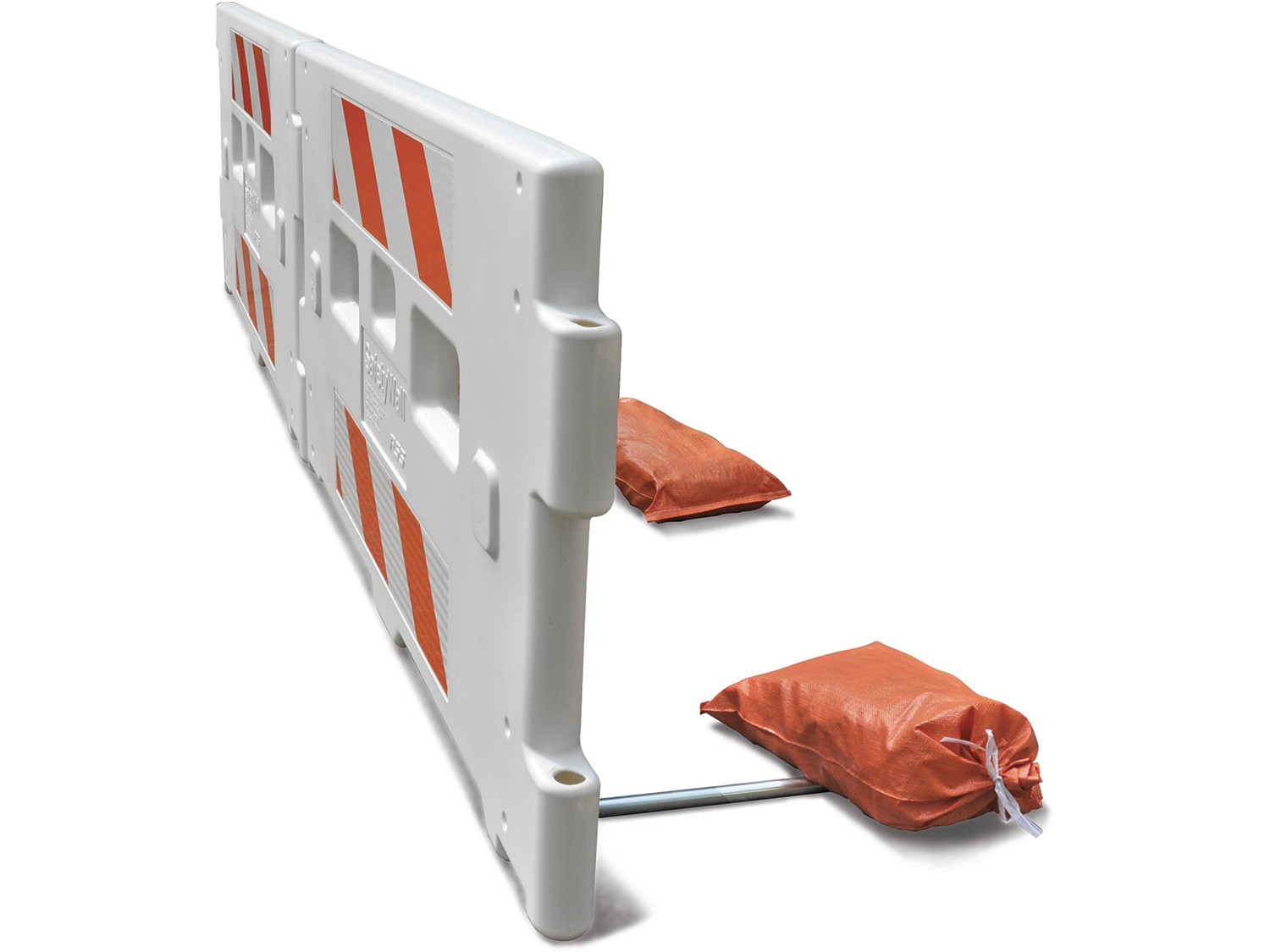 ADA Plastic Barricade with Sandbags