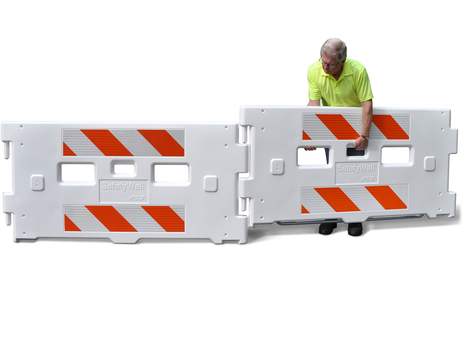 SafetyWall Interlocking ADA Safety Barrier