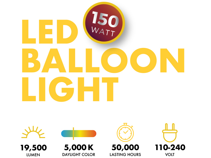 SeeDevils's 150 Watt LED Balloon Light Fixture