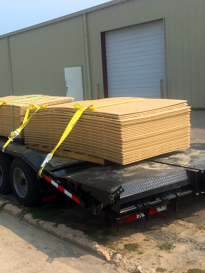 Scout Mats™ being transported easily